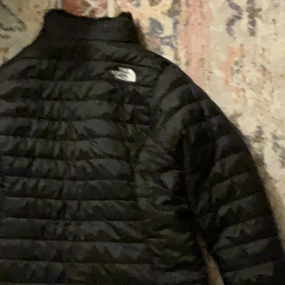 The North Face Quilted Black Reversible Jacket size girls large - Picture 10 of 10